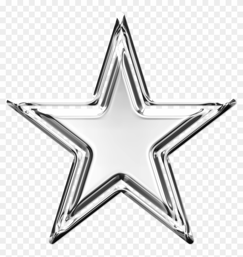 Star, Silver, Winner, Award, Framed, Metal, Success - Britain's Got Talent Star Clipart #258798