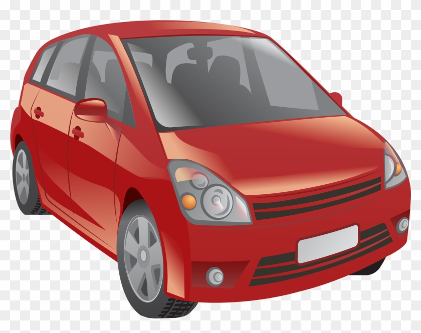 Red Car Png Clipart - Transparent Car Clipart Png #258829