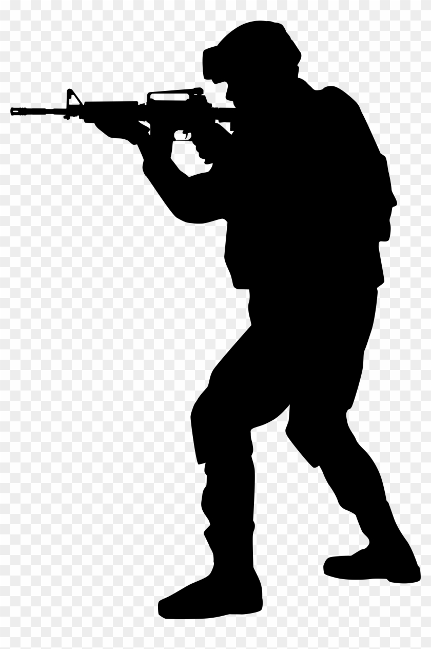 Soldier Silhouette Png Clipart