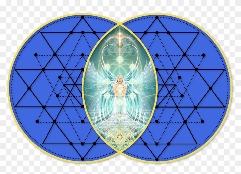 Archangel Sandalphon - Vesica Pisces Clipart #259123
