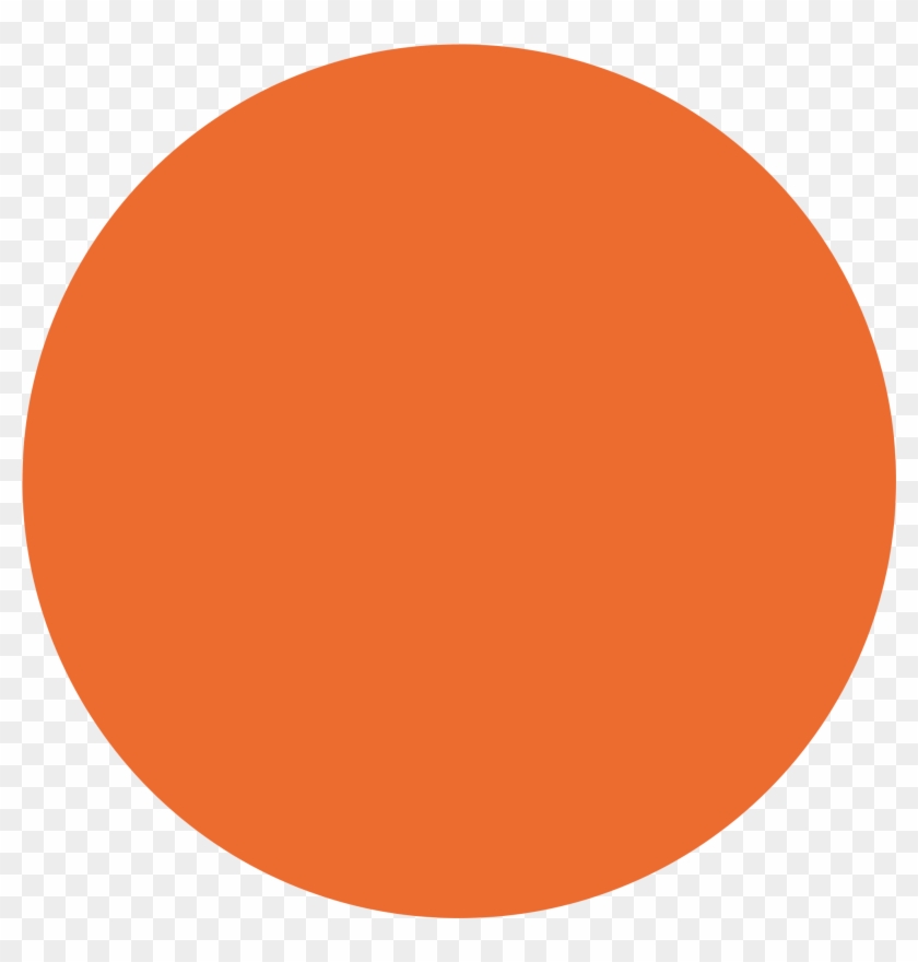 Left Arrow - Orange M Clipart