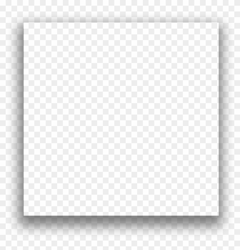 Square With Shadow Png Clipart #259256