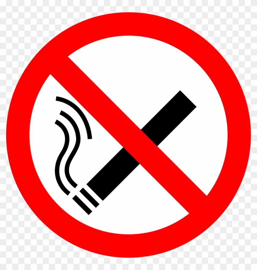 No Smoking Png - No Smoking Logo Png Clipart #259283