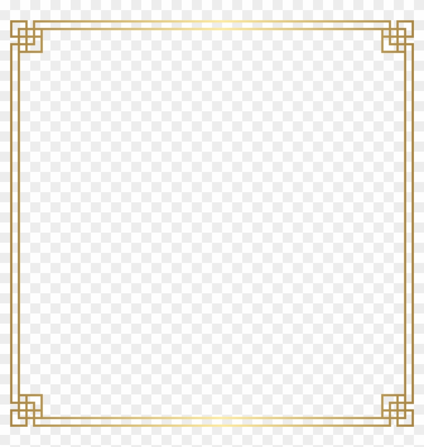 Border Frame Decoration Transparent Png Clip Art Image