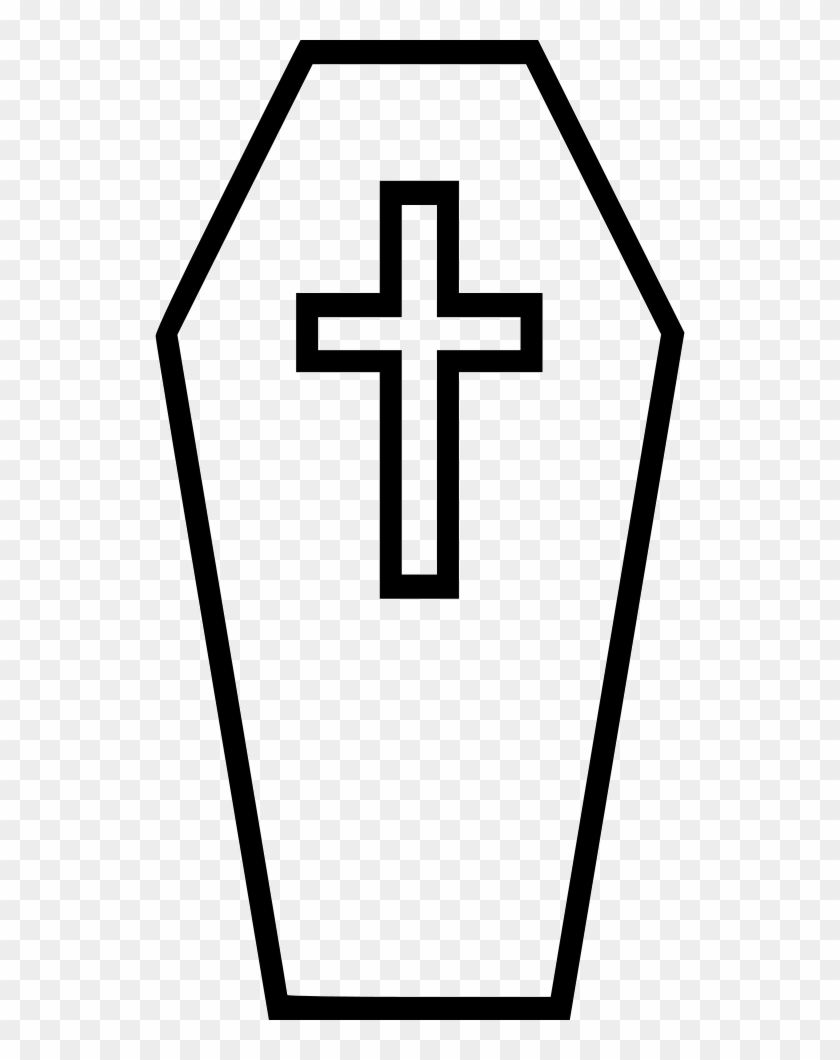 Png File Svg - Coffin Icon Png Clipart #259509