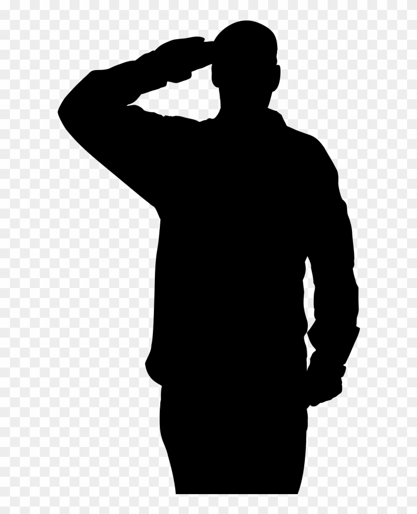 British Army Soldier Saluting Mod - Salute For Our Fallen Brother Clipart