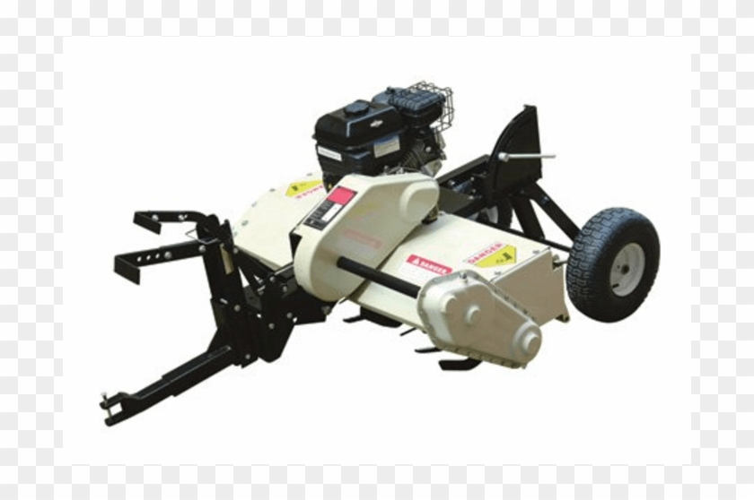 Pull Behind Garden Tiller Clipart