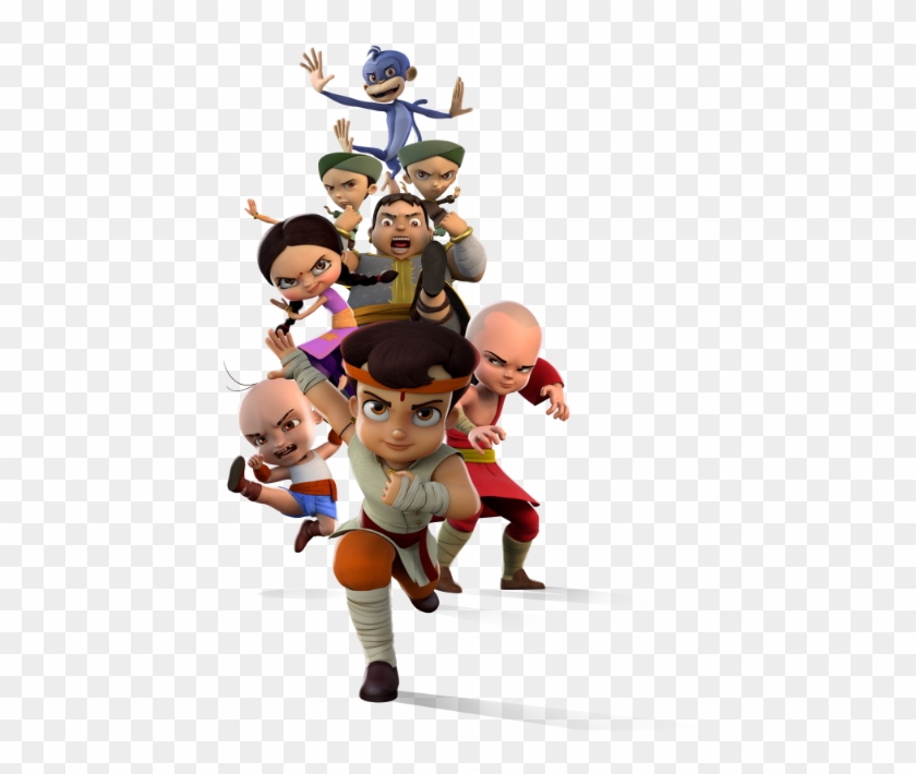 On The Emperor's Invitation, Bheem Now Stronger Than - Cartoon Clipart