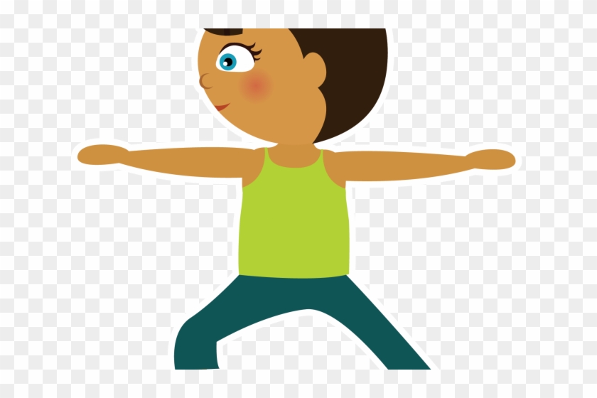 Yoga Clipart Kid Yoga - Child Yoga Clipart - Png Download