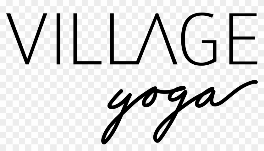 Village Yoga Clipart , Png Download - Calligraphy Transparent Png #2501267
