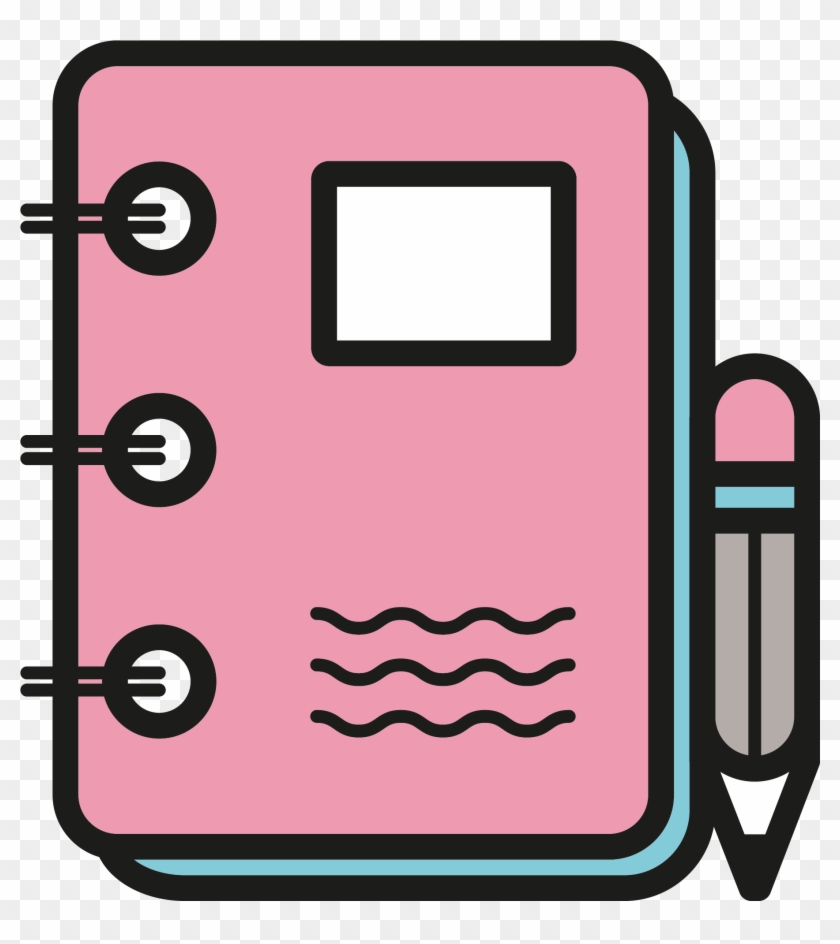 Notebook Square Clipart