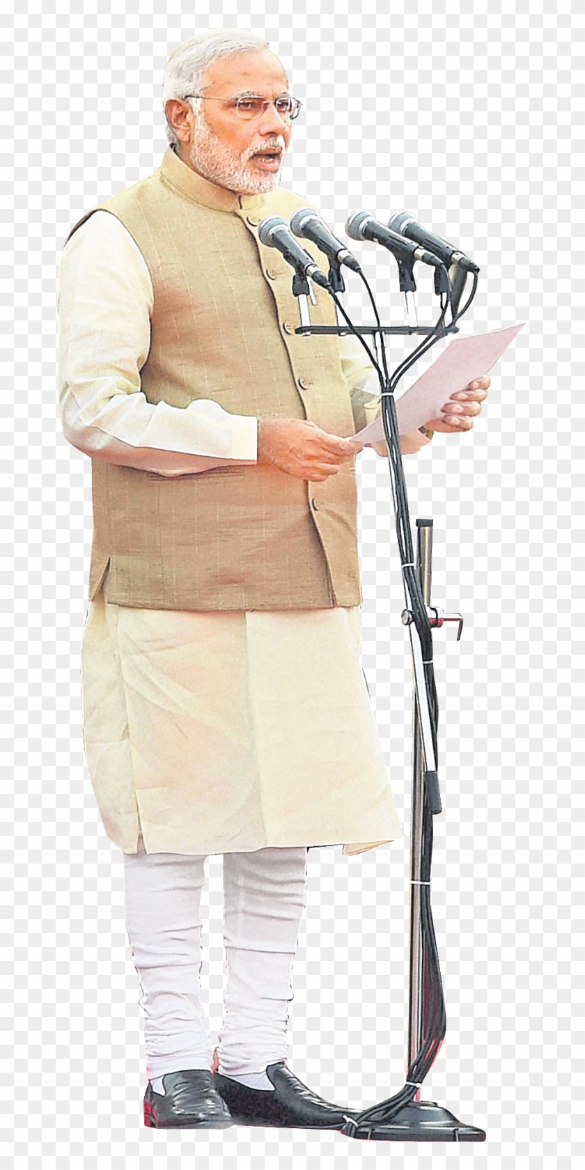 Narendra Modi Stand Png , Png Download - Narendra Modi Full Standing Photo Png Clipart