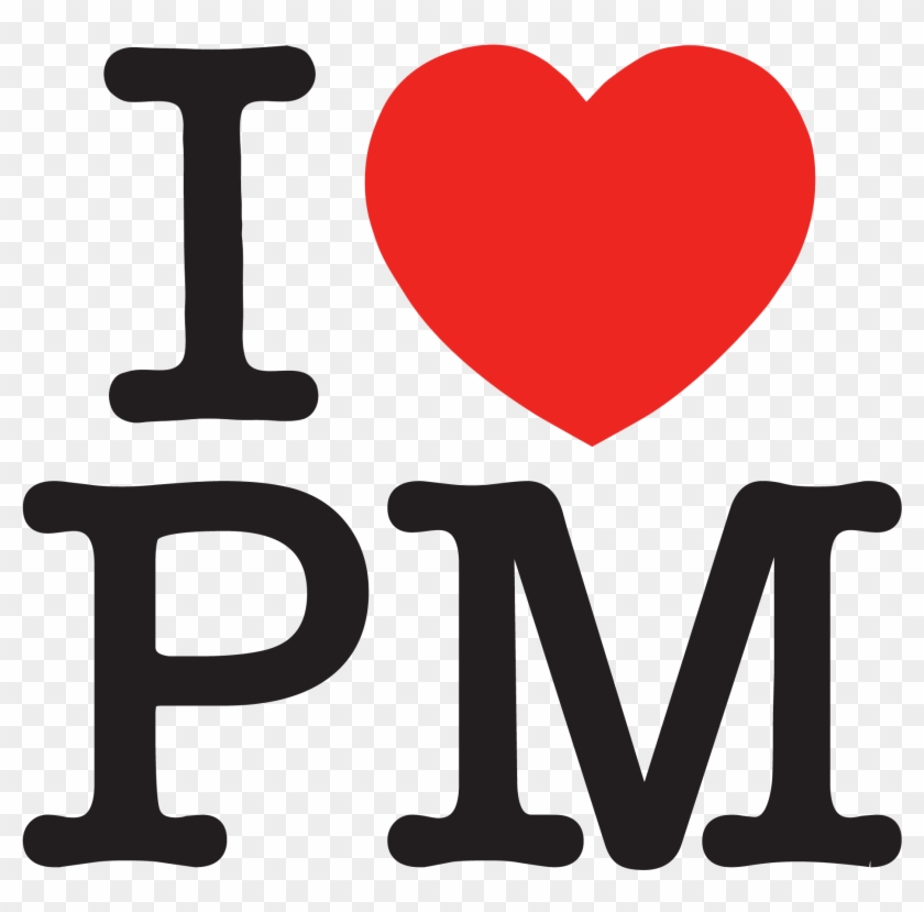 P M Love Logo By Job Runolfsdottir - Love New York Clipart #2501747