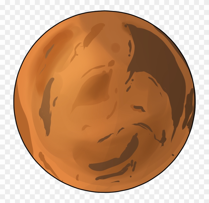 Mars Cliparts - Titan Moon Clipart - Png Download