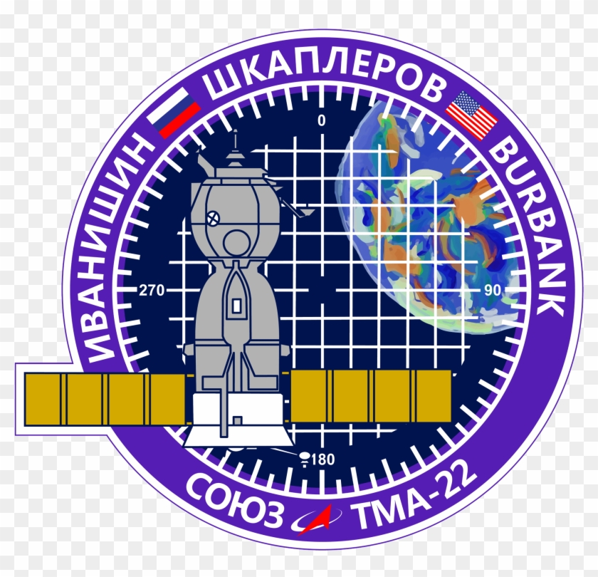 Soyuz Tma 22 Mission Patch - National Association Of Japanese Canadians Clipart