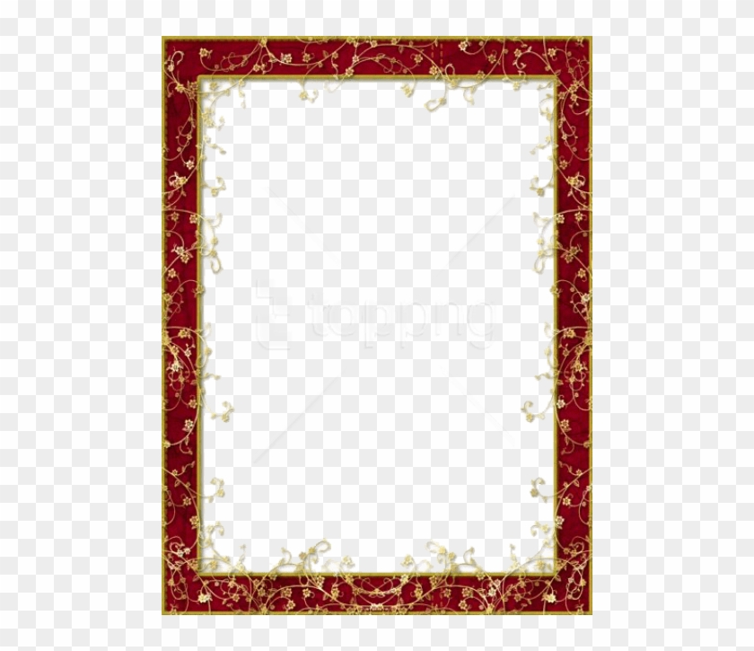 Frame Png Hd - Borders And Frames Maroon Clipart #2502216