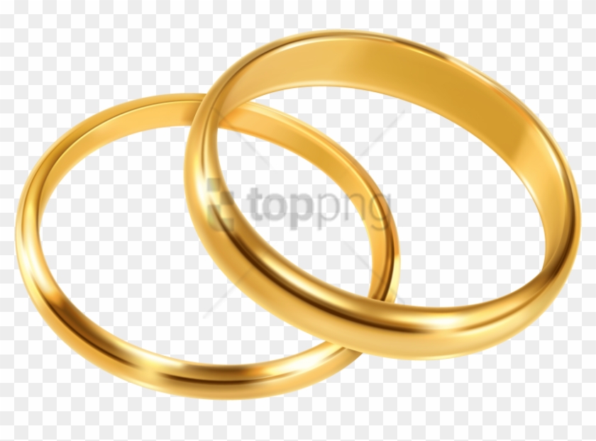 Free Png Gold Wedding Rings Png Png Image With Transparent - Wedding Ring Clipart Png
