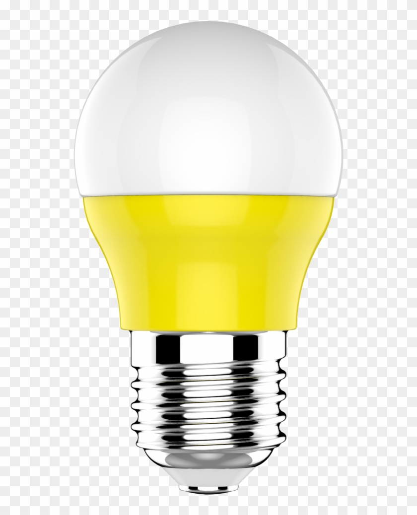 E27 Led Colour Bulb 3w Yellow - Paper Lantern Clipart