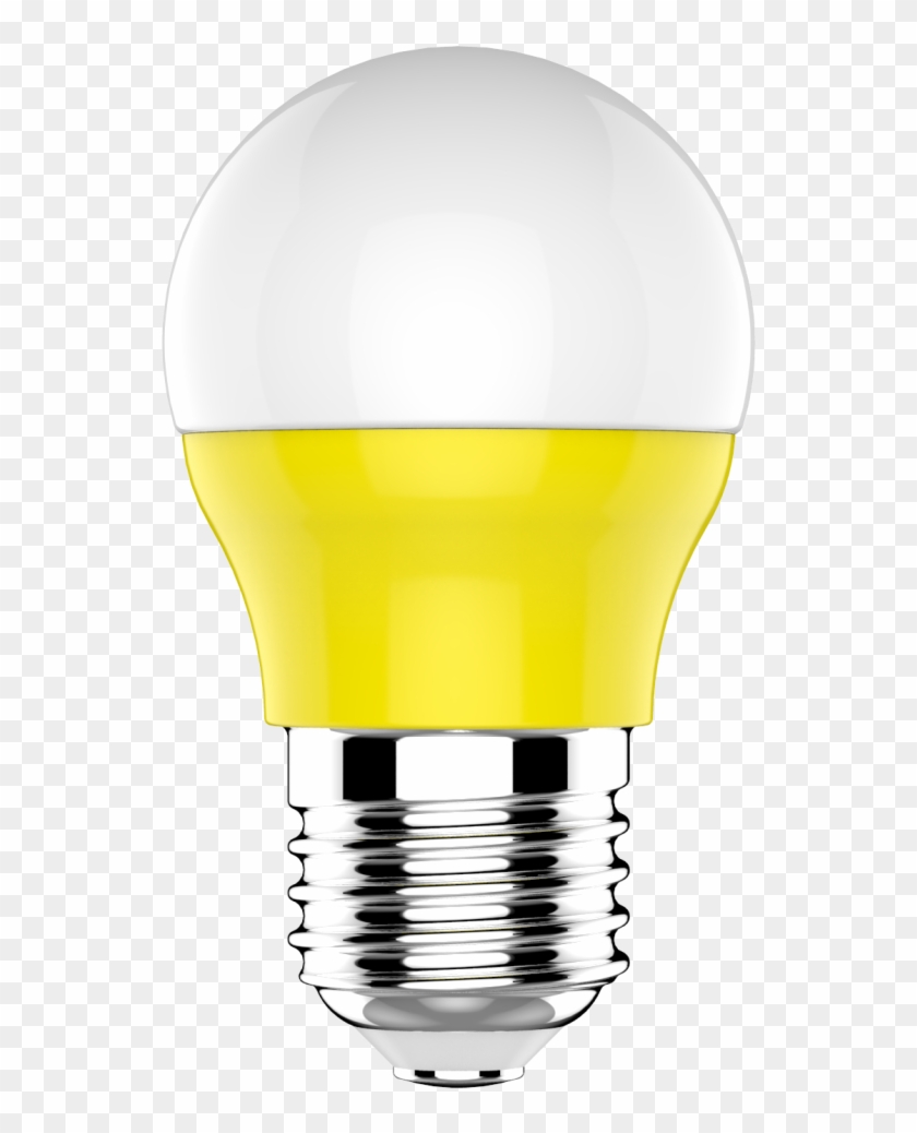 E27 Led Colour Bulb 3w Yellow - Paper Lantern Clipart #2502671