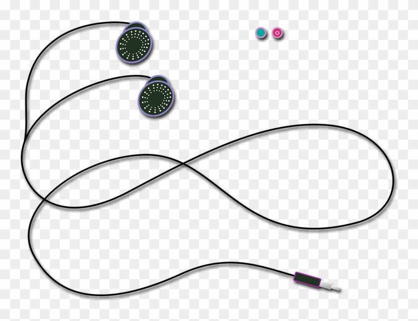 Mobile Earphone Png Transparent - Headphones Clipart #2502724