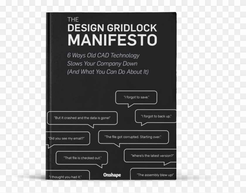 The Design Gridlock Manifesto - Poster Clipart