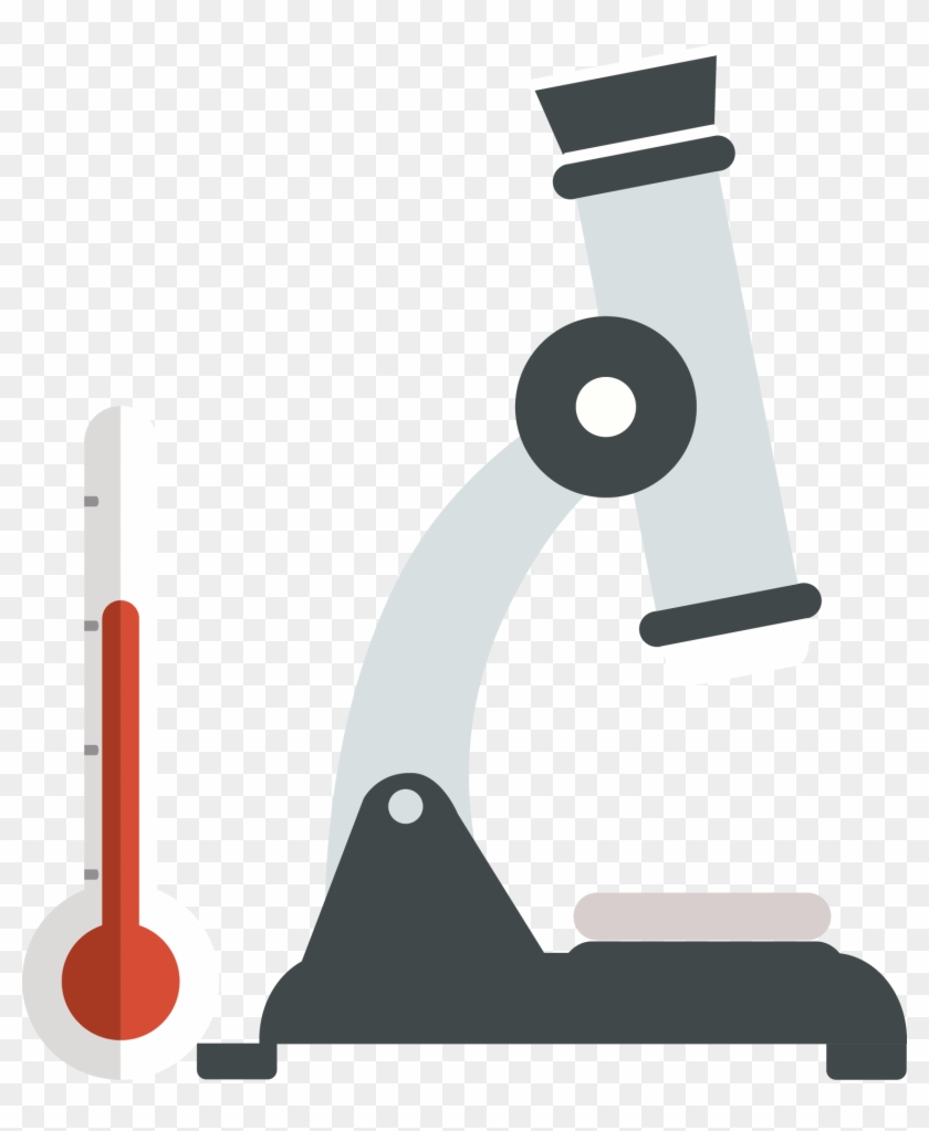 Test Tube Microscope And - Laboratory Apparatus Clipart Png Transparent Png