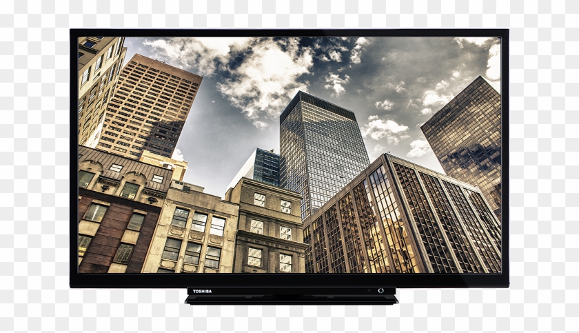 24" Toshiba Hd-ready Tv - Telewizor Toshiba 24w1733dg Clipart