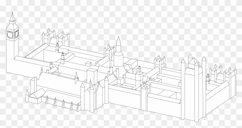 Gb Axo 2 - Architecture Clipart #2503534