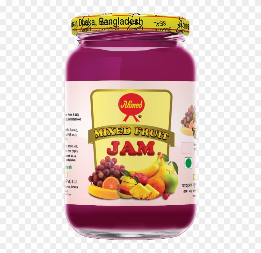 Mixed Fruit Jam - Ahmed Mixed Fruit Jam 500 Gm Clipart #2503536