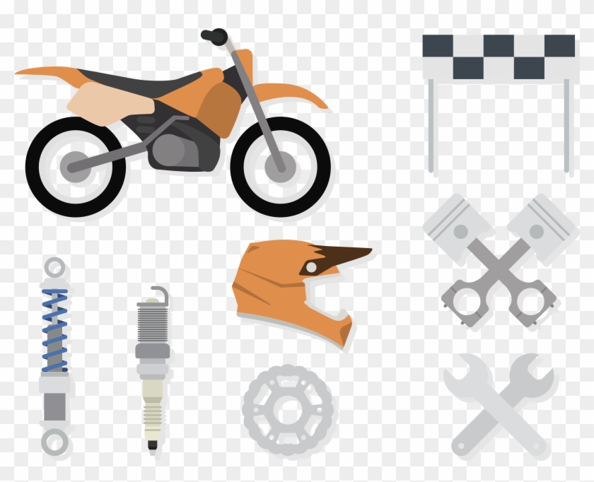 Tire Clipart Motorbike Tyre - Motorcycle - Png Download #2503538