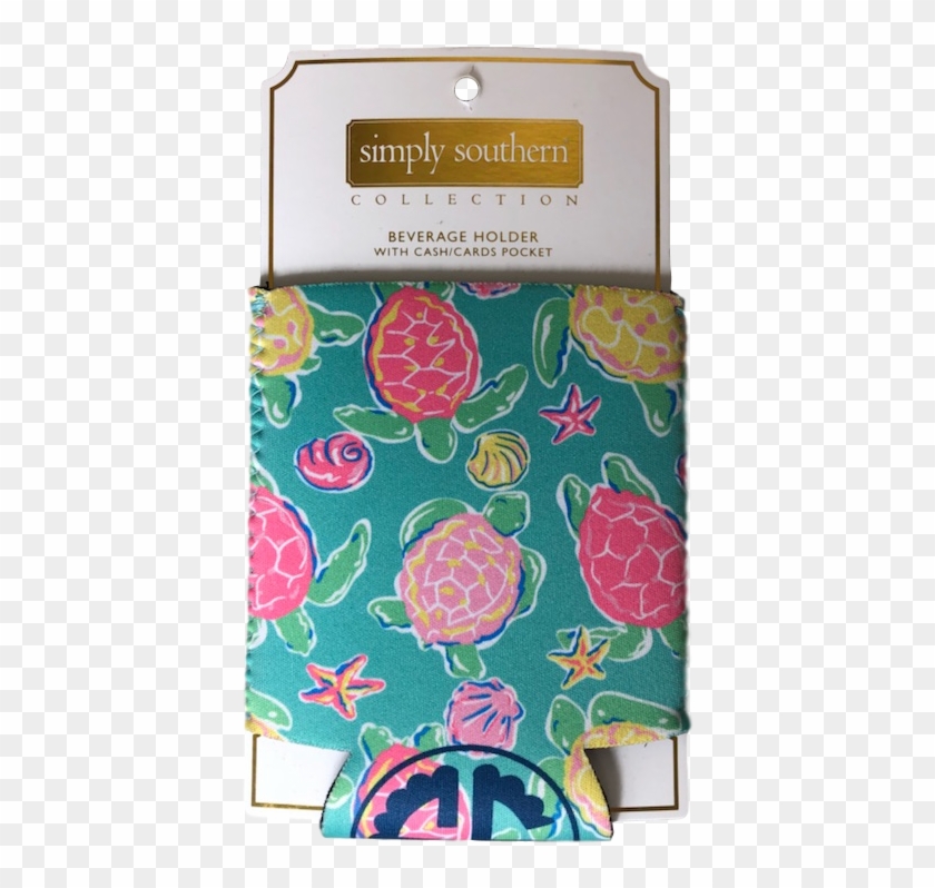 Simply Southern Turtle Koozie - Art Paper Clipart