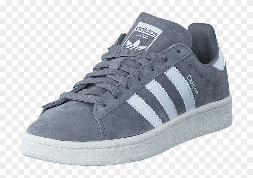 Adidas Originals Campus Grey Three F17/ftwr White/chal - Adidas Campus Clipart #2504272