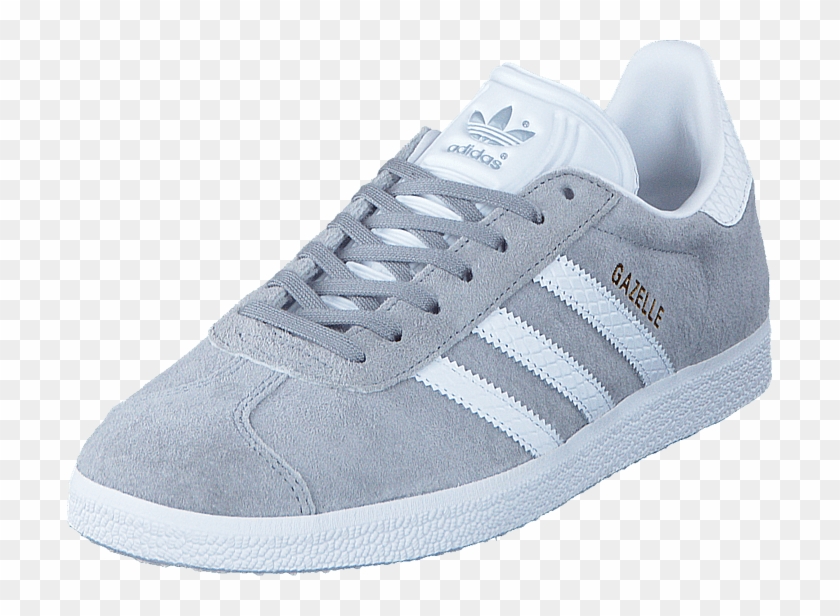 Adidas Originals Gazelle W Mid Grey S14/ftwr White/gold - Gazelle Adidas Clear Sky Clipart #2504311