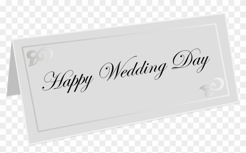Happy Wedding Day Card Wedding Png Image - Happy Clipart #2504566