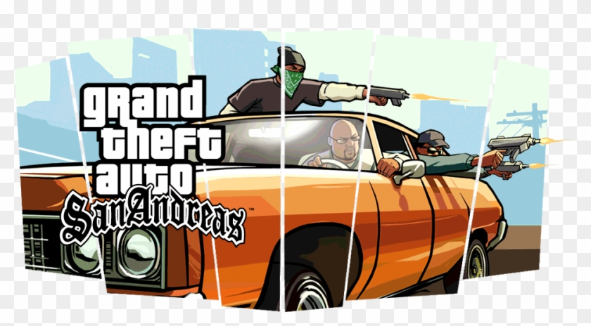 Menu Main4 - Grand Theft Auto San Andreas Png Clipart #2504592