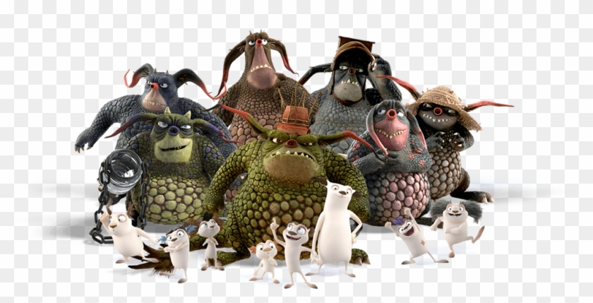 Indian Sheep Png , Png Download - Bottersnikes And Gumbles Characters Clipart