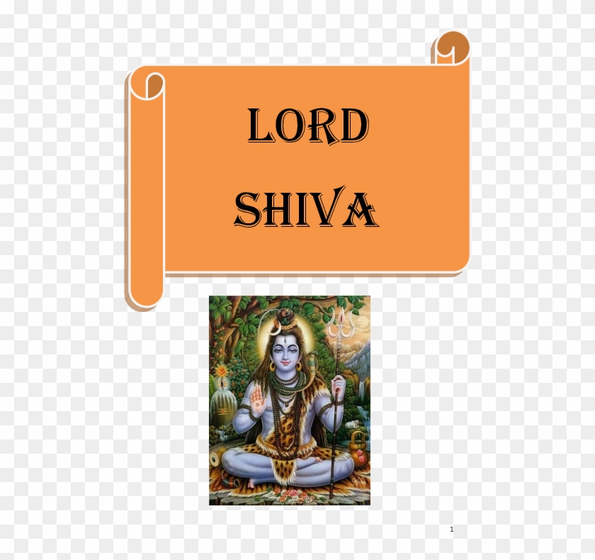 Docx - Mahadeva Shiva Clipart #2504996