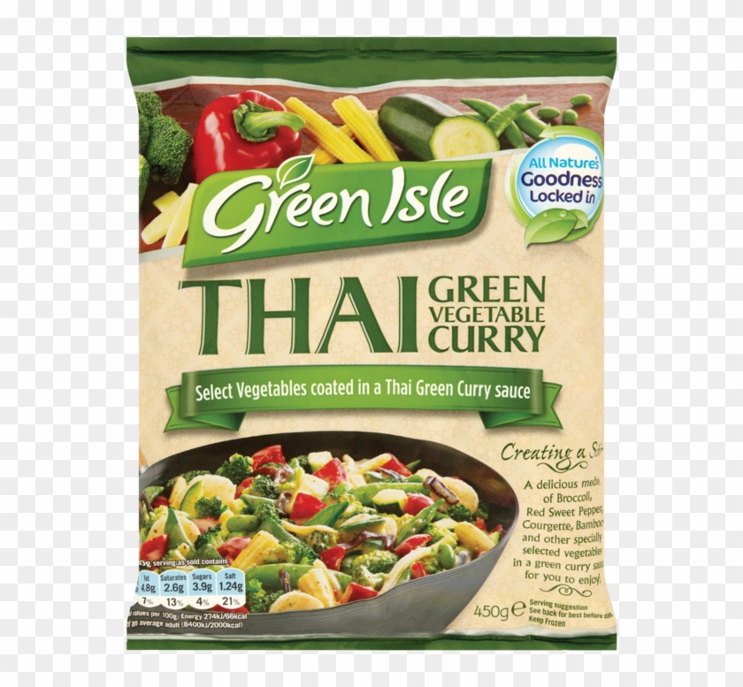 Green Isle Thai Green Vegetable Curry - Green Isle Thai Green Curry Clipart #2505233