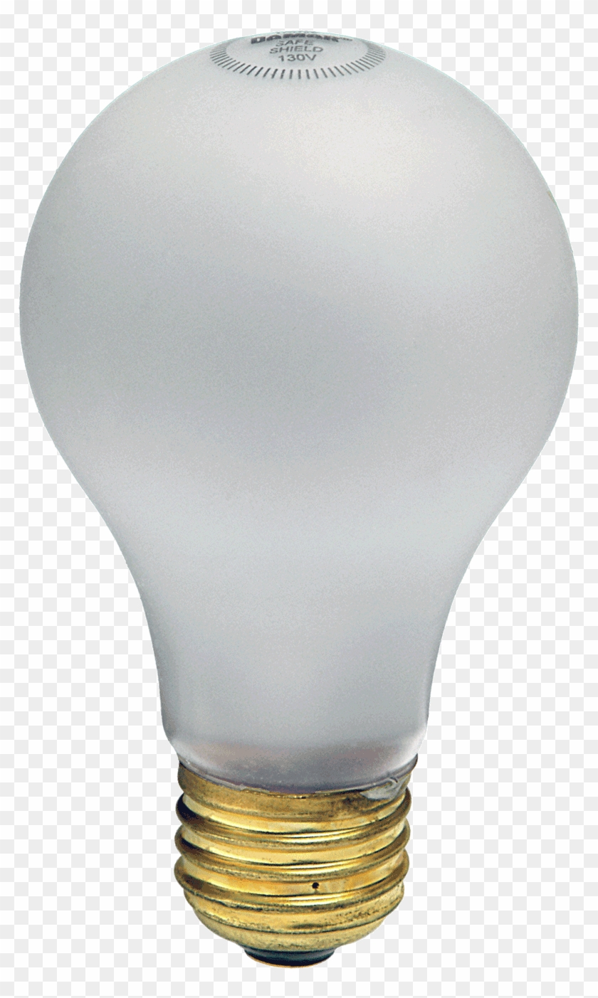 Light Material Halogen Incandescent A-series Bulb Clipart - Incandescent Light Bulb - Png Download