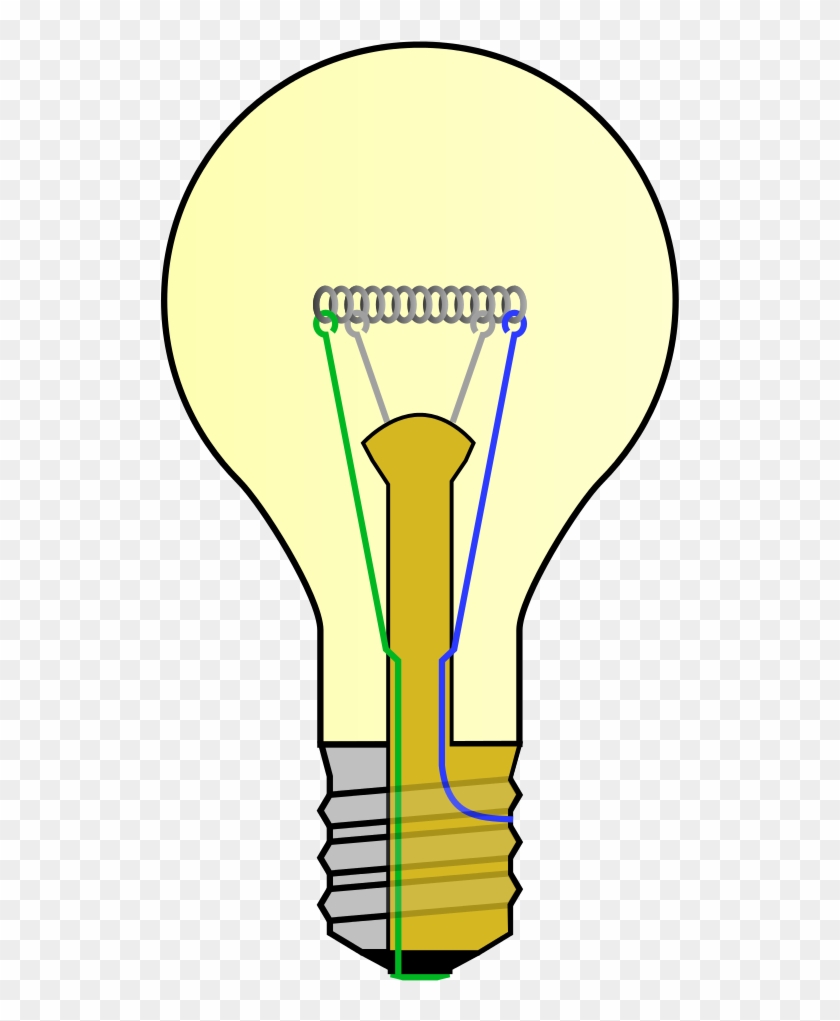 Incandescent Light Bulb Clipart #2505262