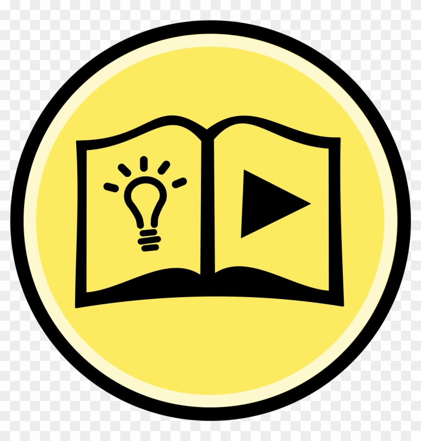Bulb Clipart Tutorial - Button Tutorial Png Transparent Png