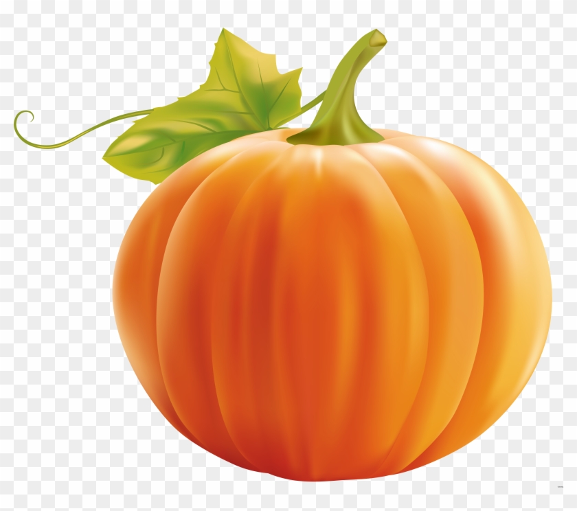Orange Fruit Clipart Transparent Background - Pumpkin Clipart Png #2505877