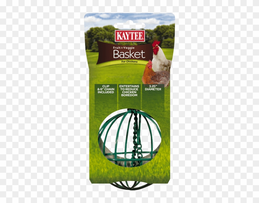 Kaytee Chicken Fruit And Veggie Basket - Kaytee Clipart