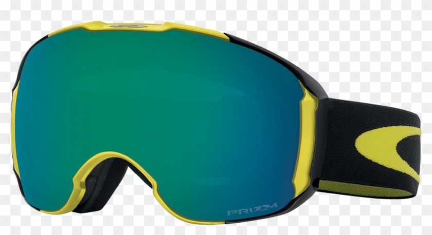 Sunglasses Xl Oakley, Goggle Prizm Oakley Goggles Clipart - Oakley Airbrake Xl Citrus Black Prizm Jade Iridium - Png Download #2506081