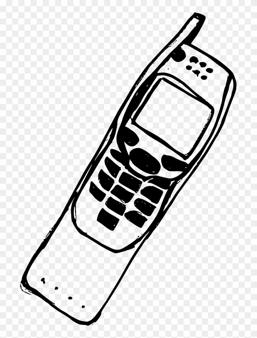 Png File Size - Old Mobile Phone Png Clipart