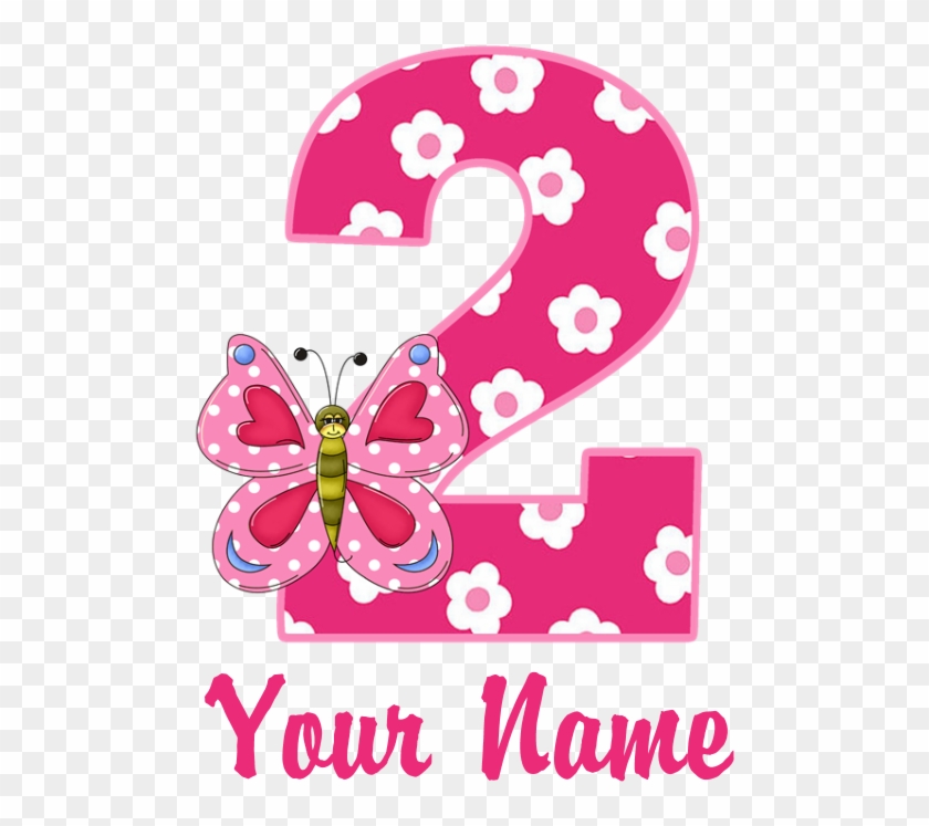 2nd Birthday Png - Pink 1st Birthday Png Clipart #2506433