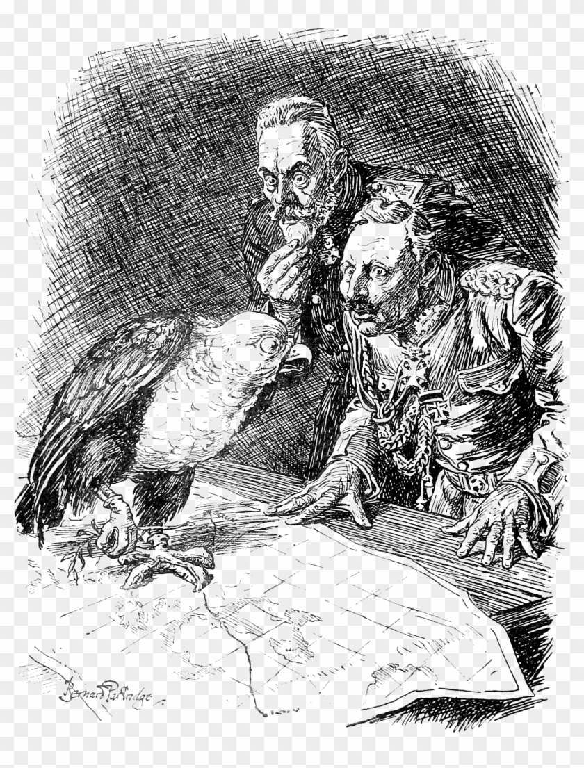 Punch's History Of The Great War P151 - Sketch Clipart #2506467