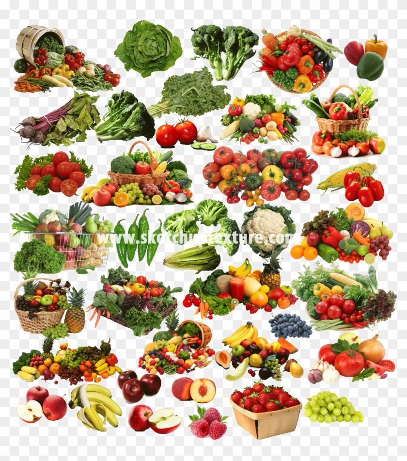 Go To Image - Fruits And Vegetables Clipart