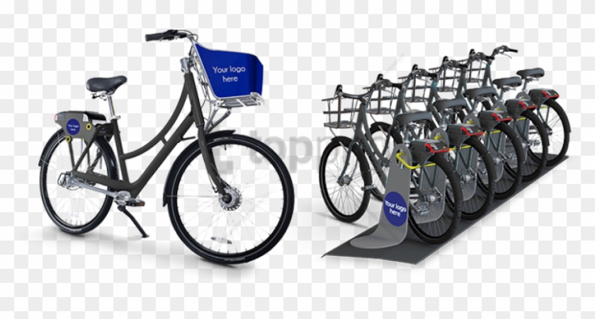 Free Png Download Bike Share Rack Png Images Background - Bike Sharing Png Clipart #2506966