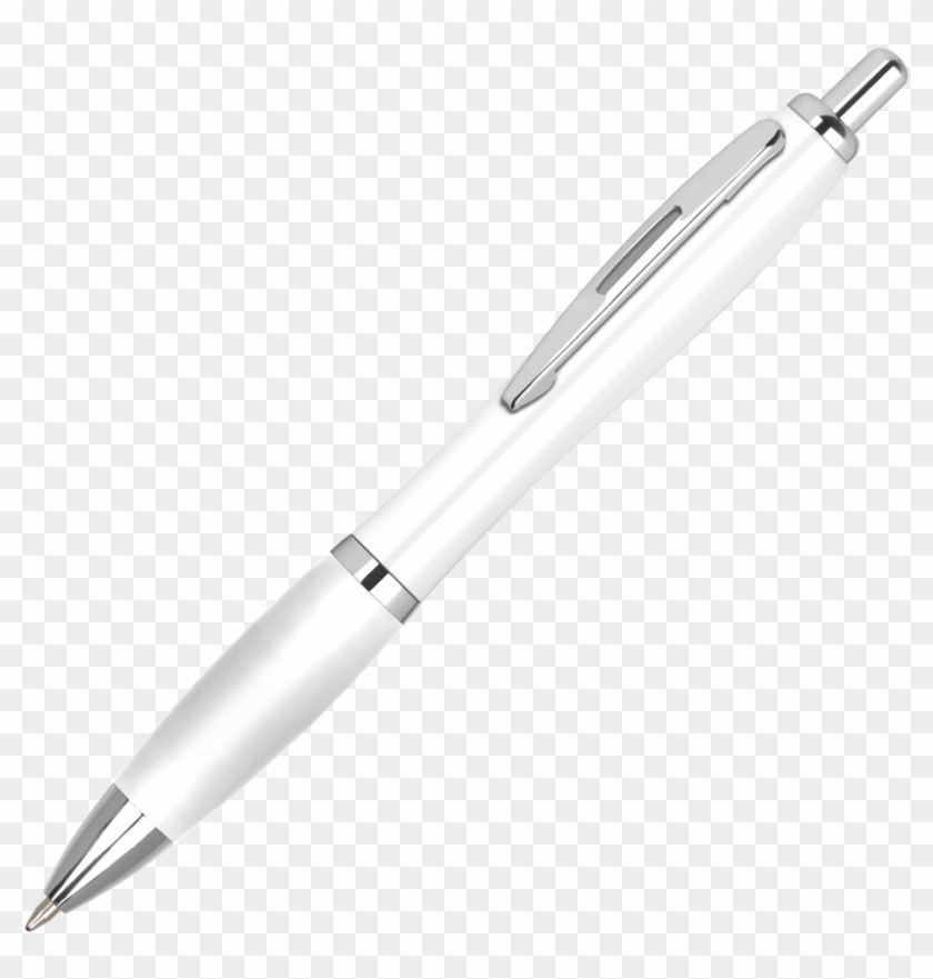 White Pen Png - White Contour Ballpen Clipart
